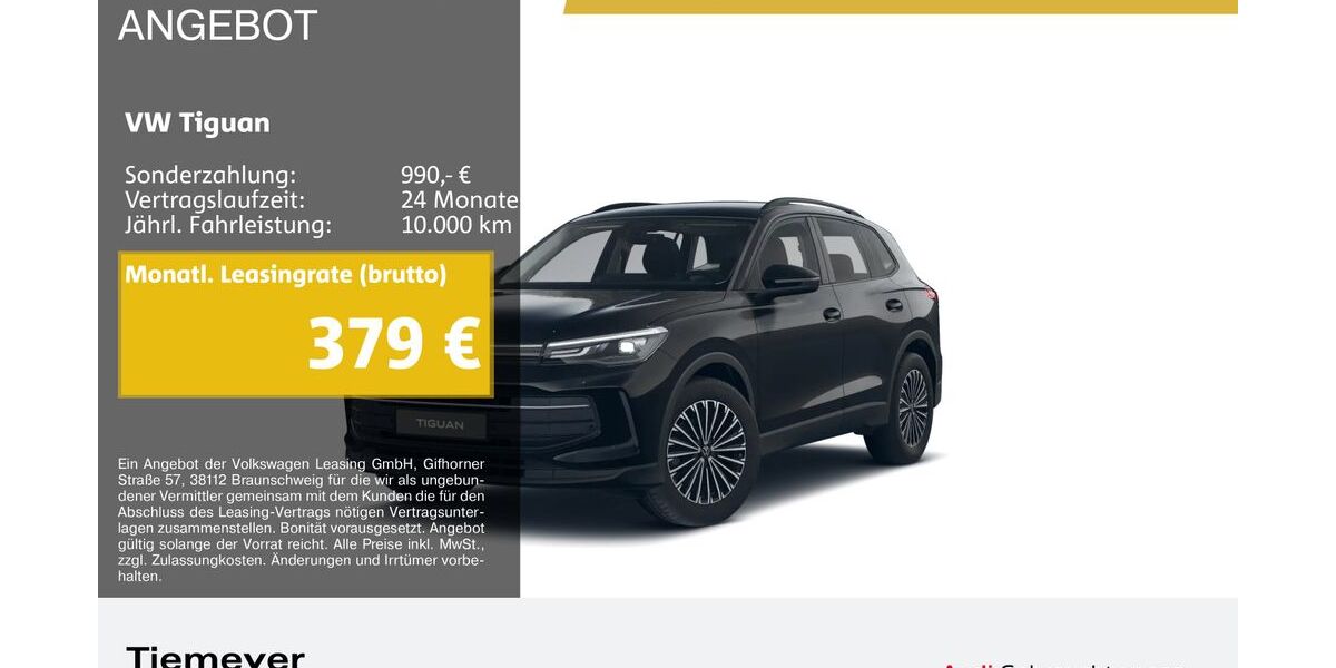 VW Tiguan 14.793 km 33.480 &euro; Bochum 44809