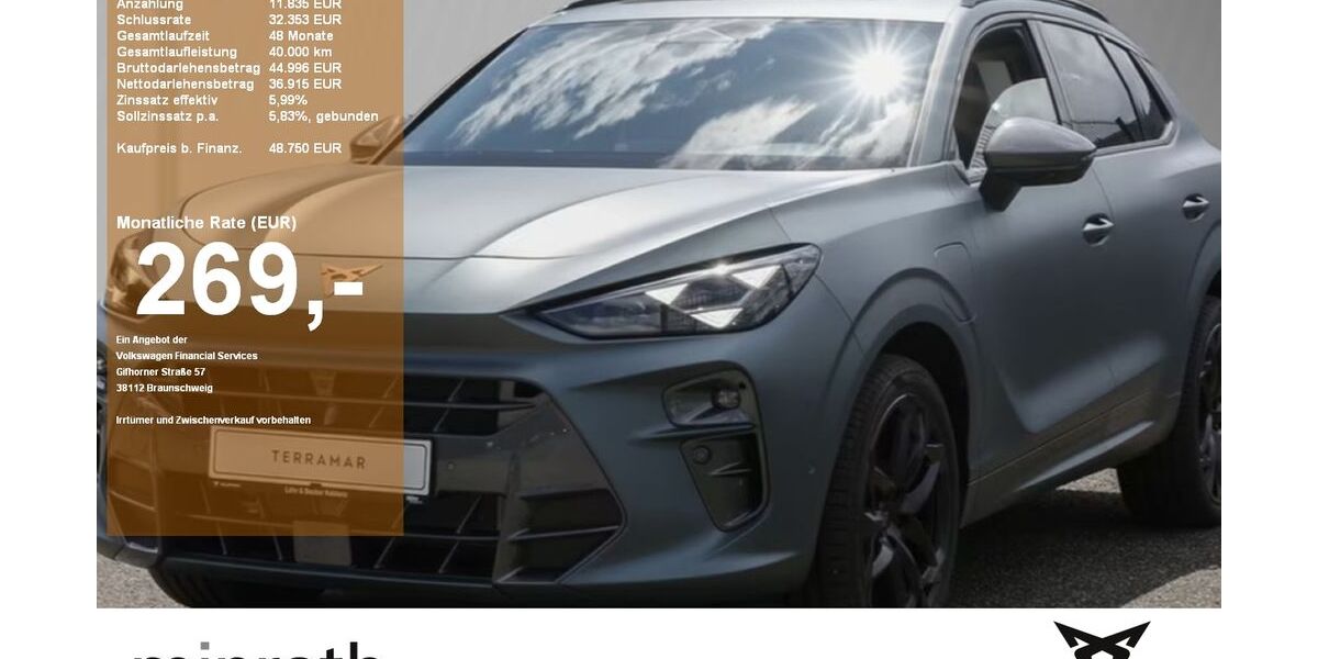 Cupra Terramar 11.990 km 47.930 &euro; Moers-Hülsdonk 47441
