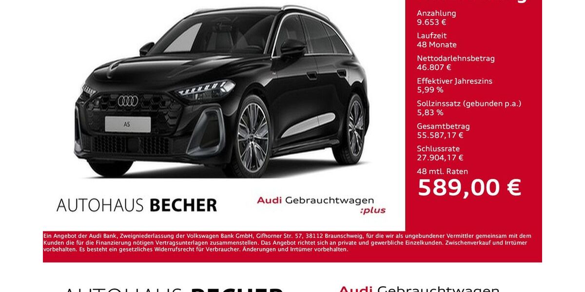 Audi A5 15.500 km 56.460 &euro; Wesel 46485