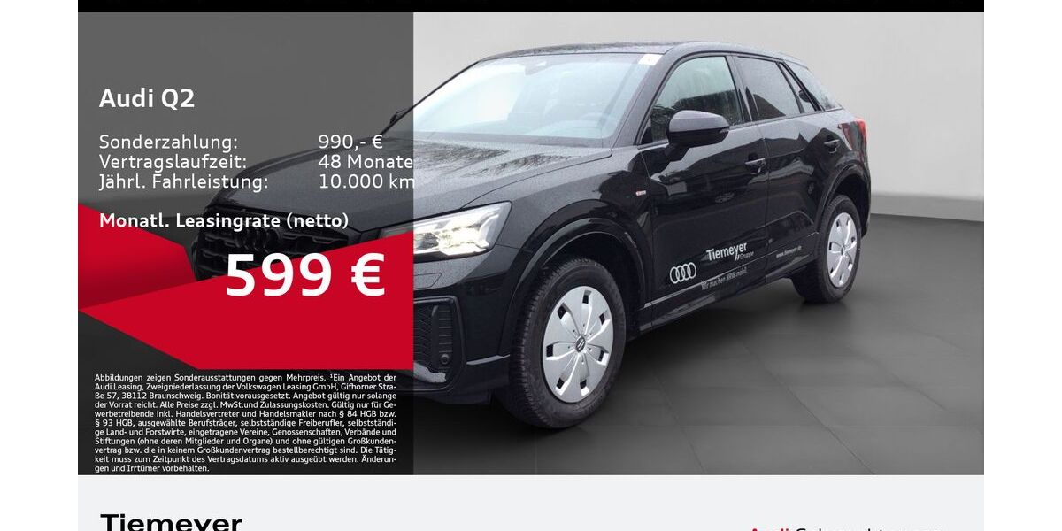 Audi Q2 4.297 km 49.490 &euro; Gelsenkirchen 45894