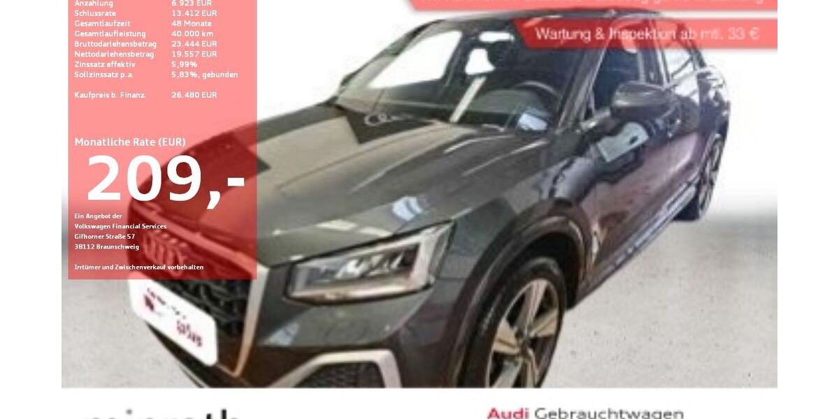 Audi Q2 30.903 km 24.730 &euro; Moers-Hülsdonk 47441