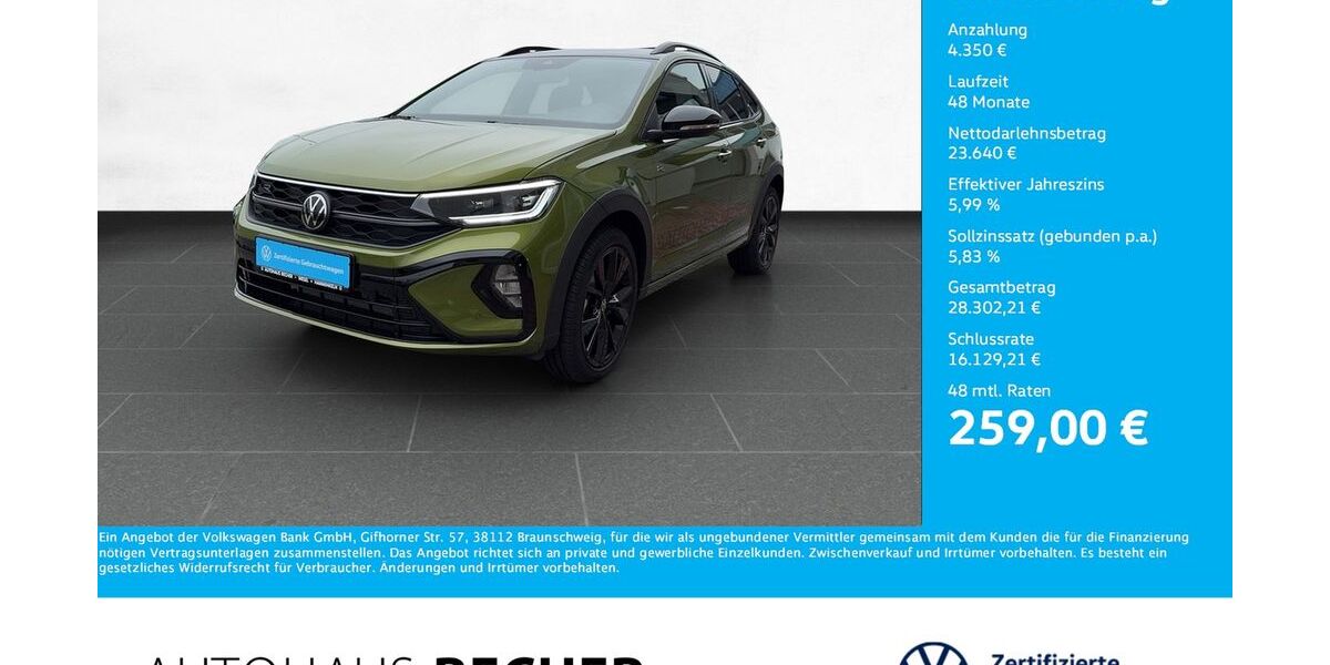 VW Taigo 18.709 km 26.490 &euro; Wesel 46485