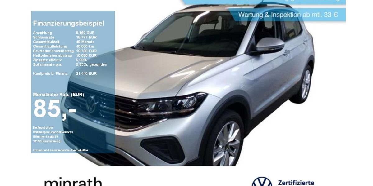 VW T-Cross 2.672 km 21.190 &euro; Moers 47441