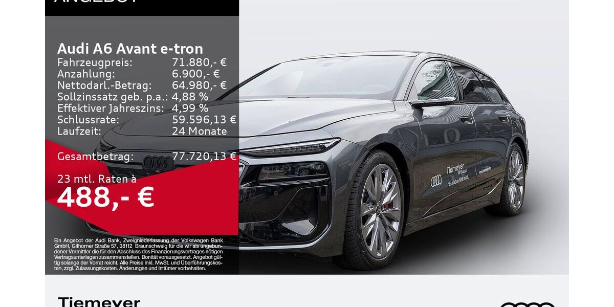 Audi A6 e-tron 12.990 km 69.980 &euro; Oberhausen 46047