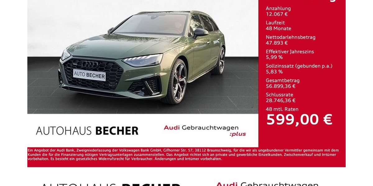 Audi A4 19.000 km 54.990 &euro; Wesel 46485