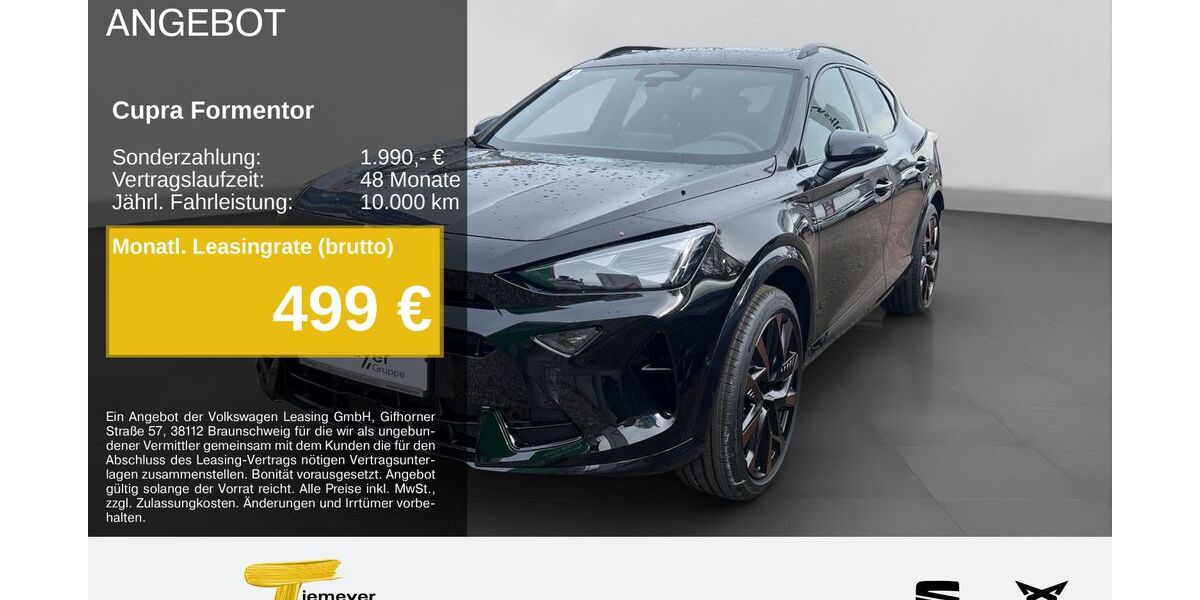 Cupra Formentor 4.999 km 46.960 &euro; Recklinghausen 45663