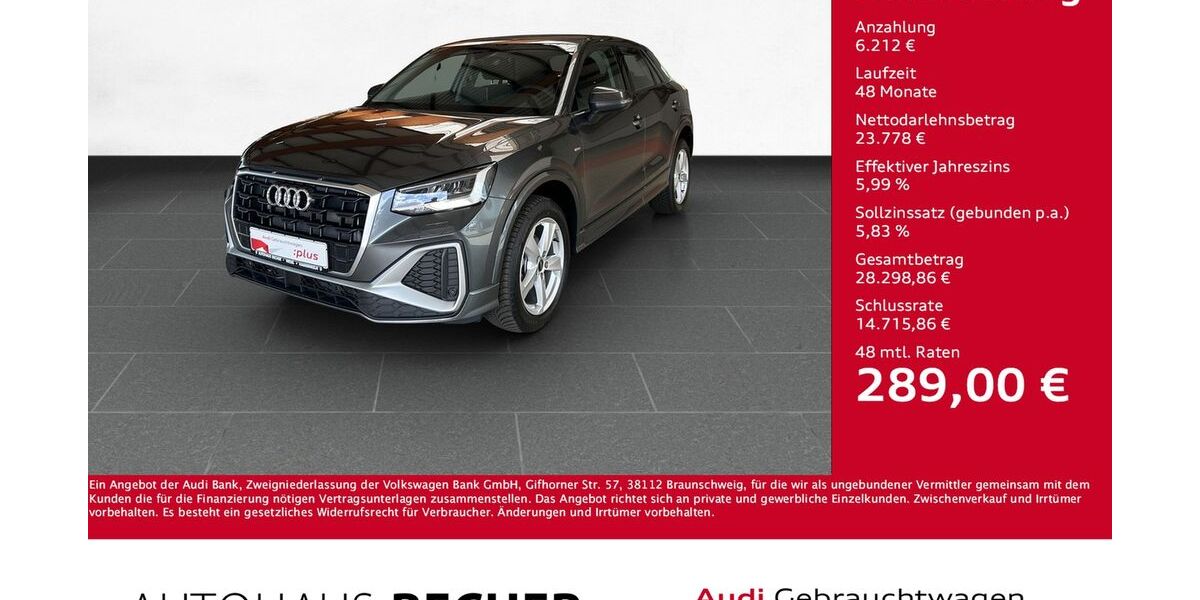 Audi Q2 10.031 km 29.990 &euro; Wesel 46485