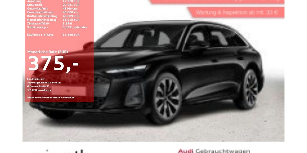Audi A6 19.342 km 51.630 &euro; Moers-Hülsdonk 47441