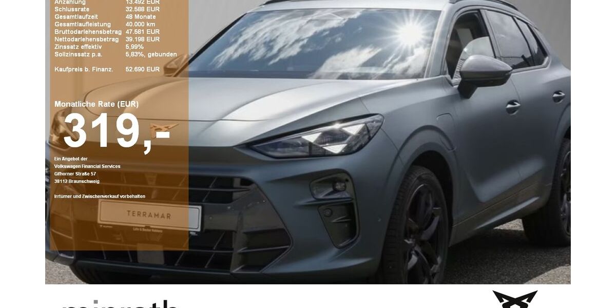 Cupra Terramar 6.800 km 49.209 &euro; Moers-Hülsdonk 47441