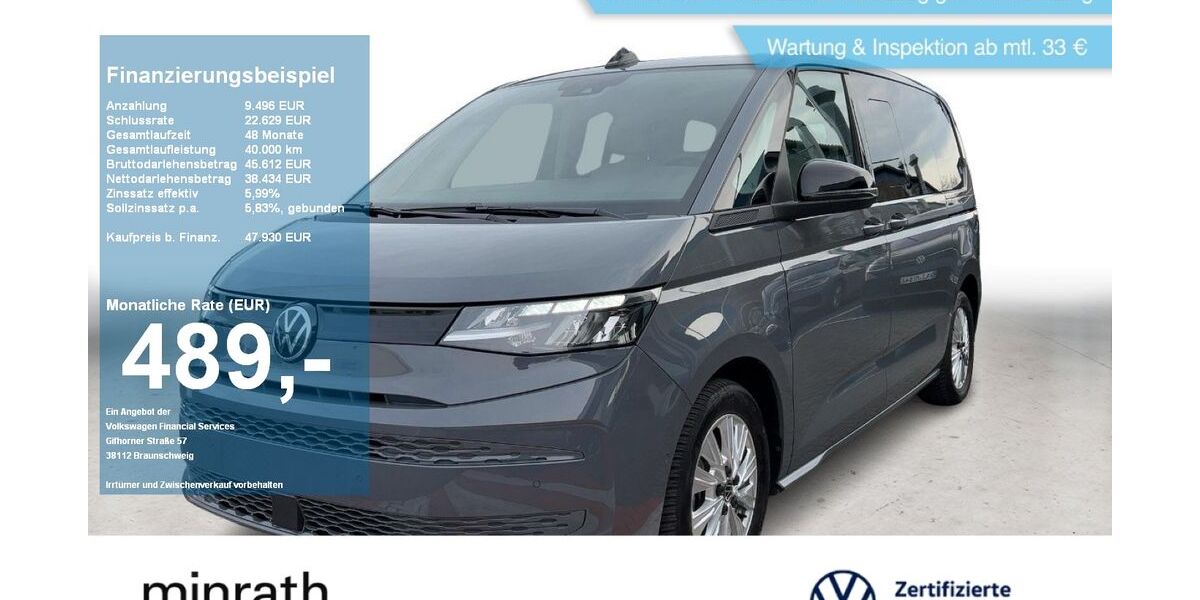 VW T7 Multivan 21.282 km 46.680 &euro; Moers 47441