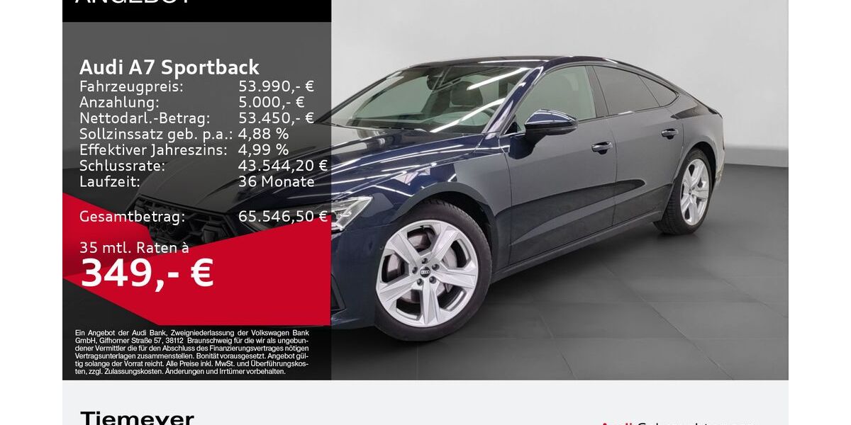 Audi A7 26.348 km 52.890 &euro; Bochum 44809