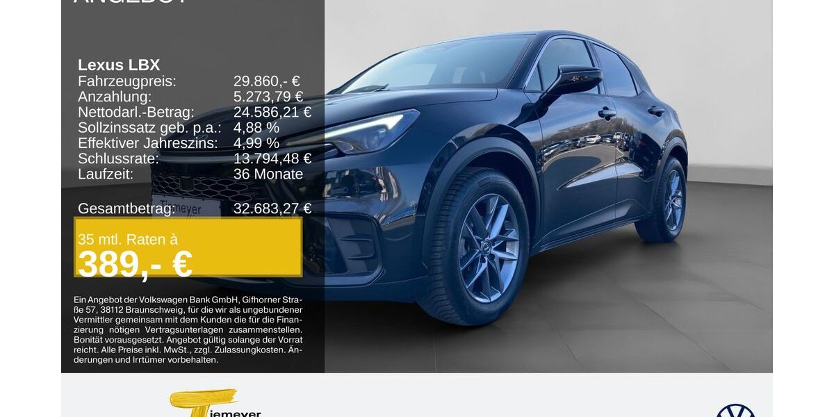 Lexus LBX 14.333 km 29.460 &euro; Bochum 44892