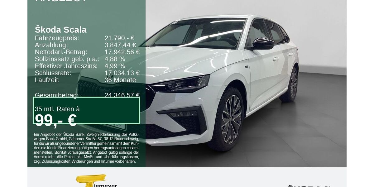 Skoda Scala 21.620 km 19.980 &euro; Bochum 44809