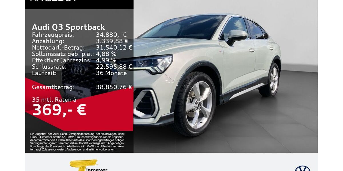 Audi Q3 30.712 km 33.940 &euro; Bochum 44892