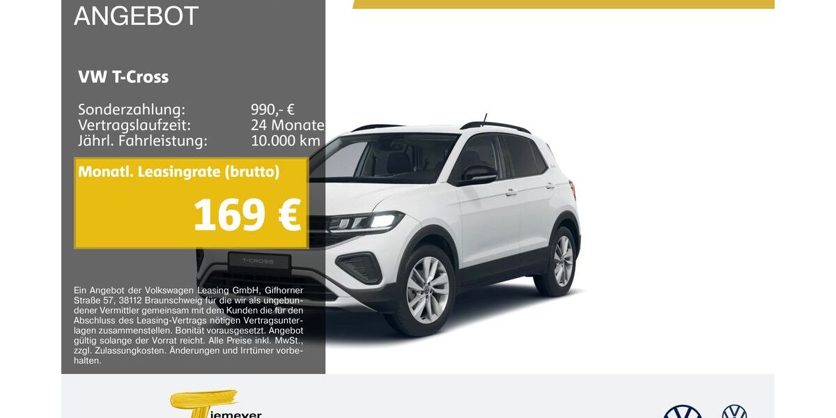 VW T-Cross 25.383 km 19.890 &euro; Castrop-Rauxel 44575