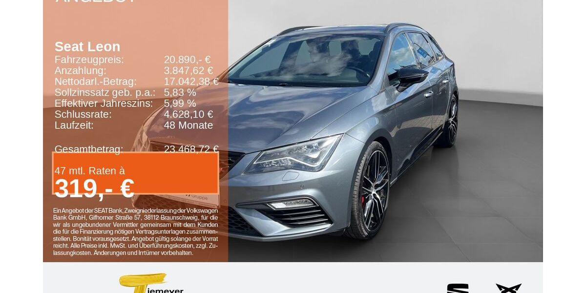 Seat Leon 130.595 km 20.420 &euro; Recklinghausen 45663