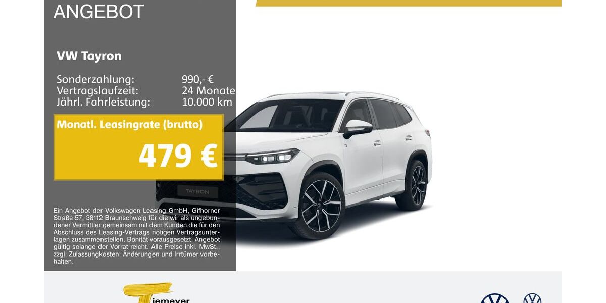 VW Tayron 5.775 km 51.390 &euro; Castrop-Rauxel 44575