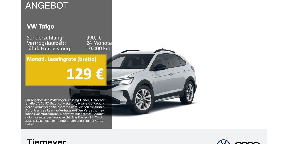 VW Taigo 18.154 km 21.770 &euro; Gelsenkirchen 45894