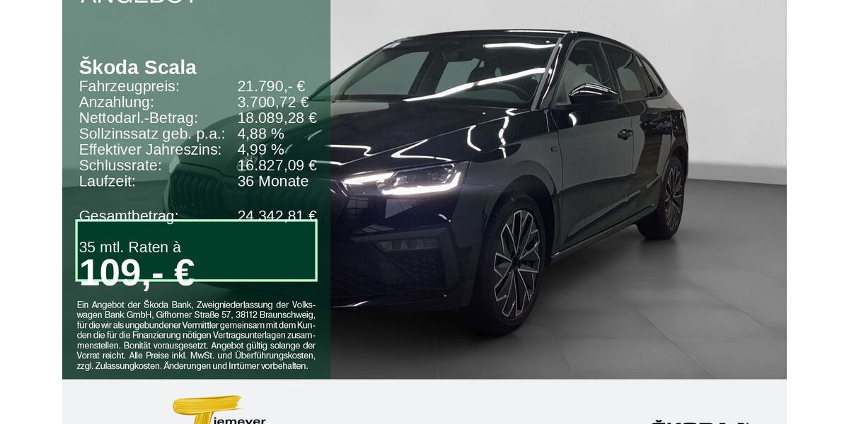 Skoda Scala 25.558 km 20.250 &euro; Bochum 44809