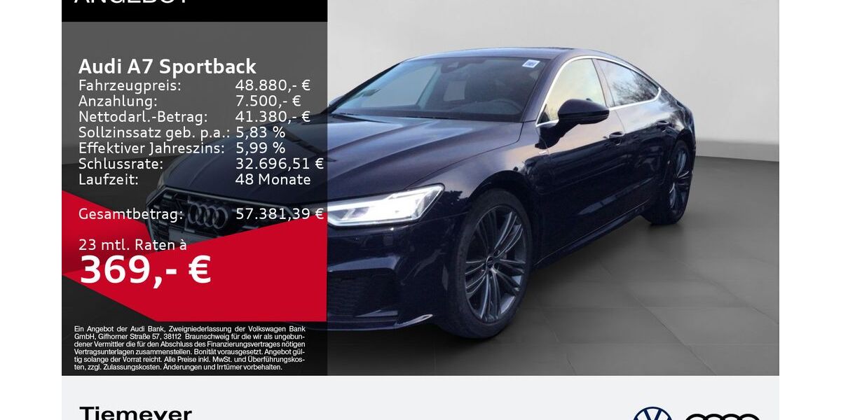 Audi A7 34.291 km 43.970 &euro; Gelsenkirchen 45894