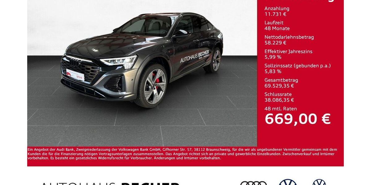 Audi Q8 e-tron 13.000 km 69.960 &euro; Wesel 46485