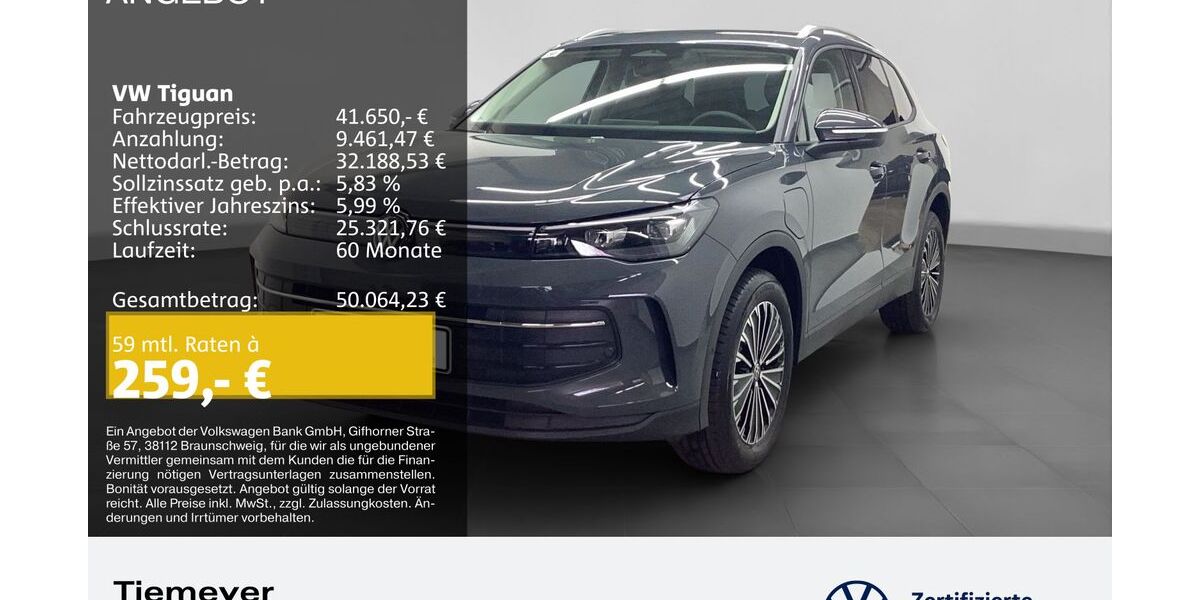 VW Tiguan 9.980 km 39.770 &euro; Bochum 44892
