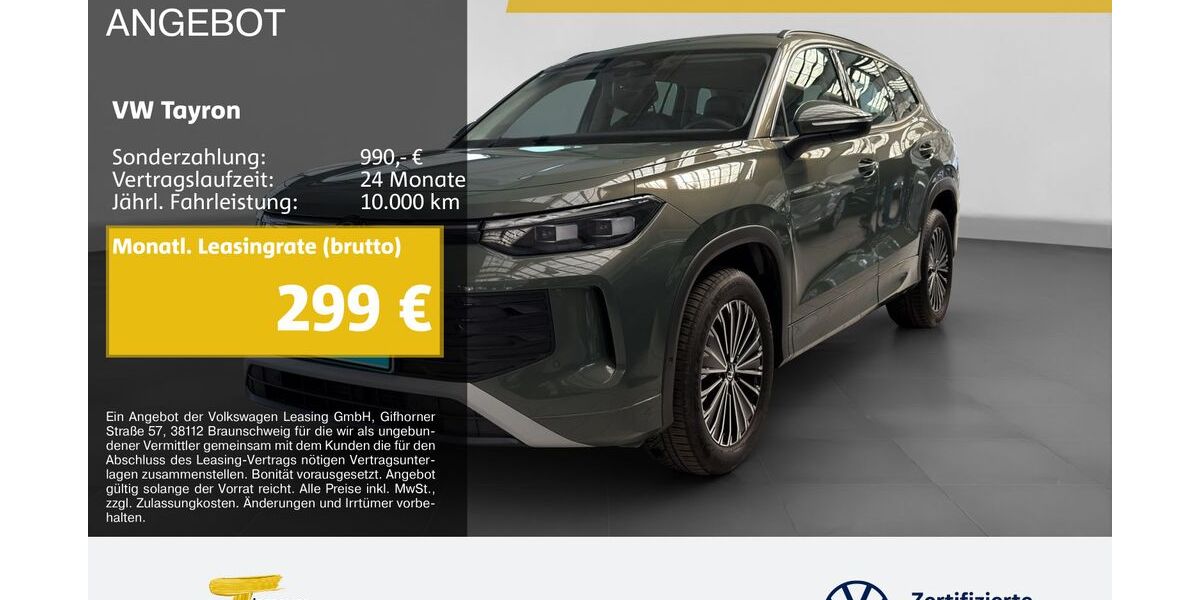 VW Tayron 24.858 km 39.330 &euro; Gelsenkirchen 45888