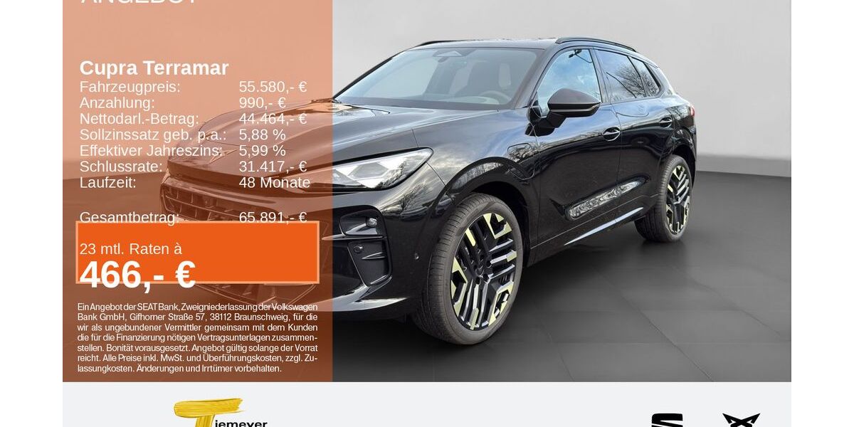 Cupra Terramar 2.999 km 54.680 &euro; Gelsenkirchen OT Beckhausen 45899