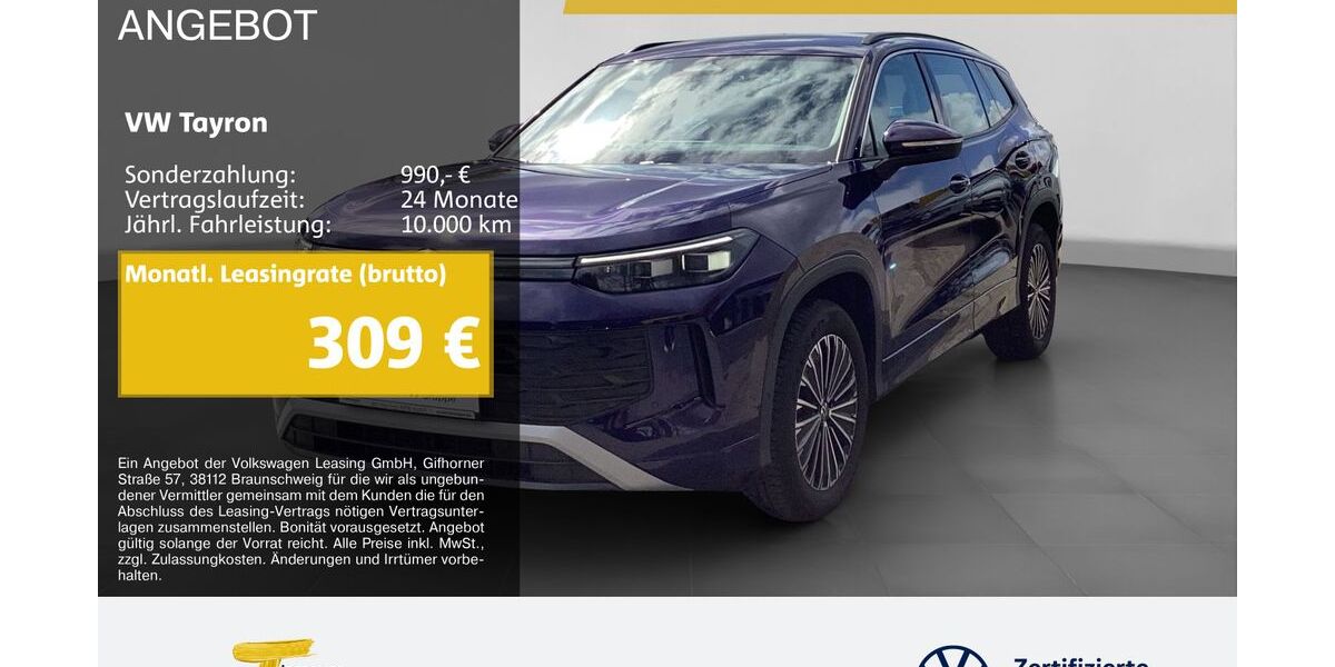 VW Tayron 15.275 km 39.920 &euro; Gelsenkirchen 45894