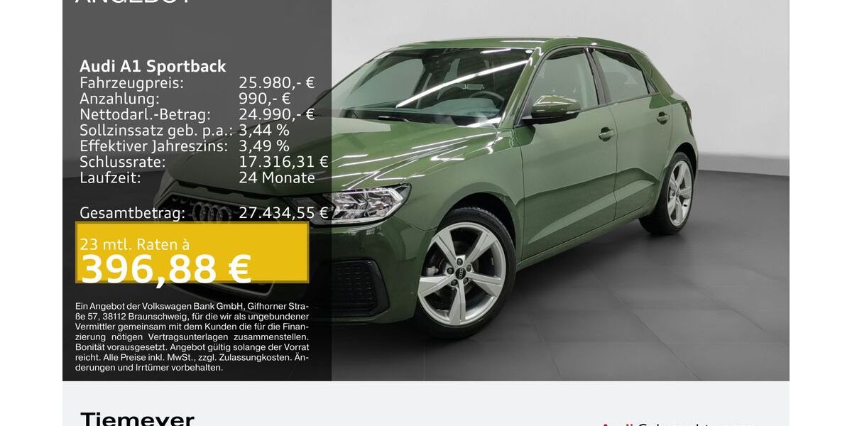 Audi A1 22.496 km 25.390 &euro; Bochum 44809