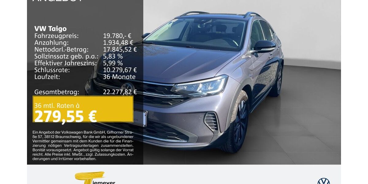 VW Taigo 43.533 km 18.680 &euro; Recklinghausen 45663