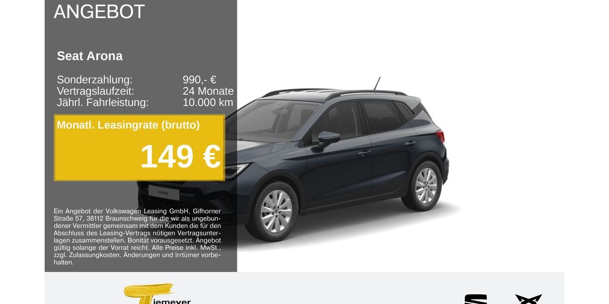 Seat Arona 24.061 km 21.380 &euro; Bochum 44809