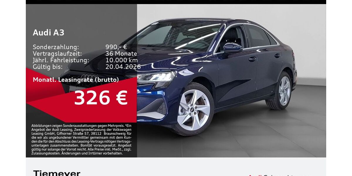 Audi A3 16.494 km 31.450 &euro; Bochum 44809