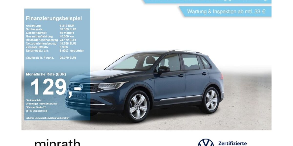 VW Tiguan 111.750 km 24.720 &euro; Moers 47441