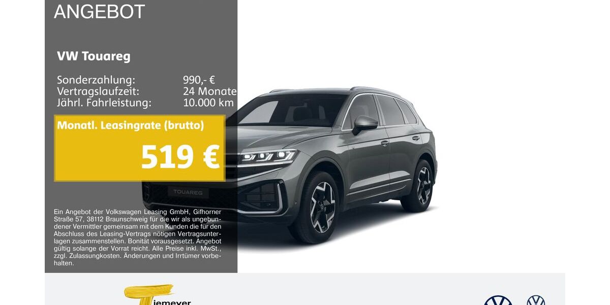 VW Touareg 17.923 km 61.490 &euro; Marl 45770