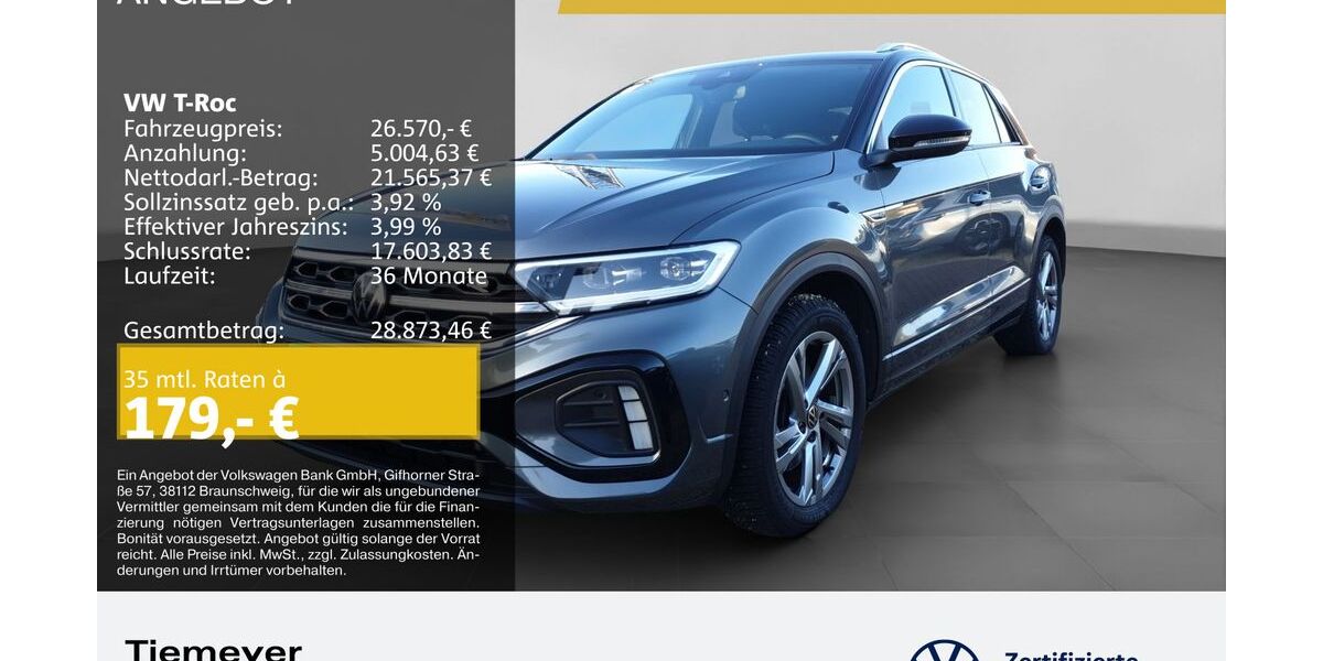 VW T-Roc 71.322 km 26.250 &euro; Bochum 44892
