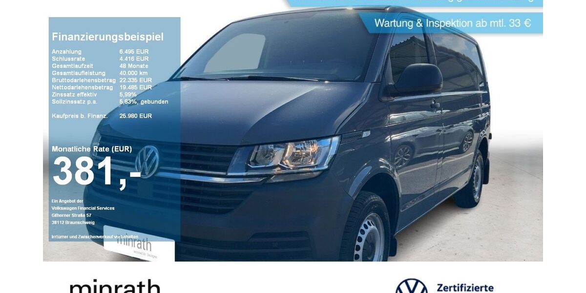 VW T6 Transporter 29.535 km 25.980 &euro; Moers 47441