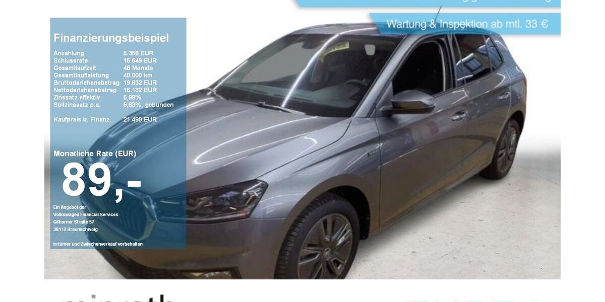 Skoda Fabia 23.683 km 20.980 &euro; Moers 47441