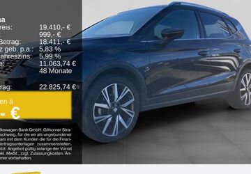Seat Arona 62.545 km 18.720 &euro; Bochum 44892