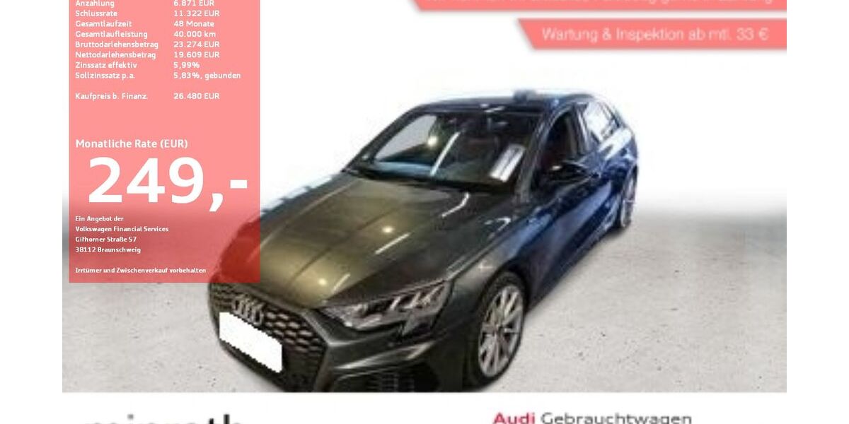 Audi A3 67.753 km 25.730 &euro; Moers-Hülsdonk 47441