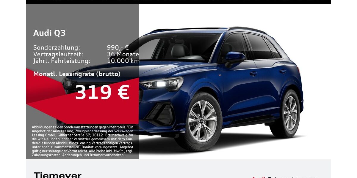 Audi Q3 34.088 km 36.940 &euro; Bochum 44809