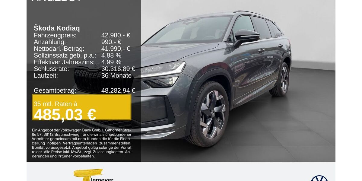 Skoda Kodiaq 9.862 km 40.980 &euro; Duisburg 47059