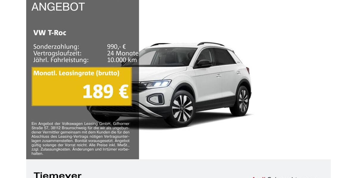 VW T-Roc 23.652 km 21.190 &euro; Bochum 44809