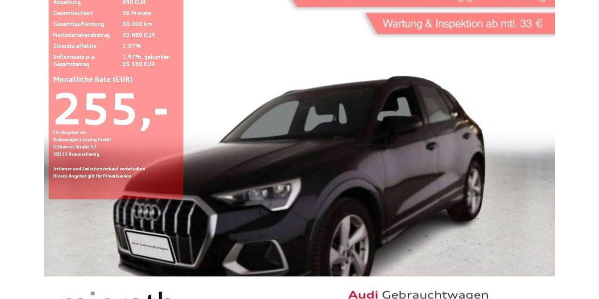 Audi Q3 14.373 km 32.880 &euro; Moers-Hülsdonk 47441