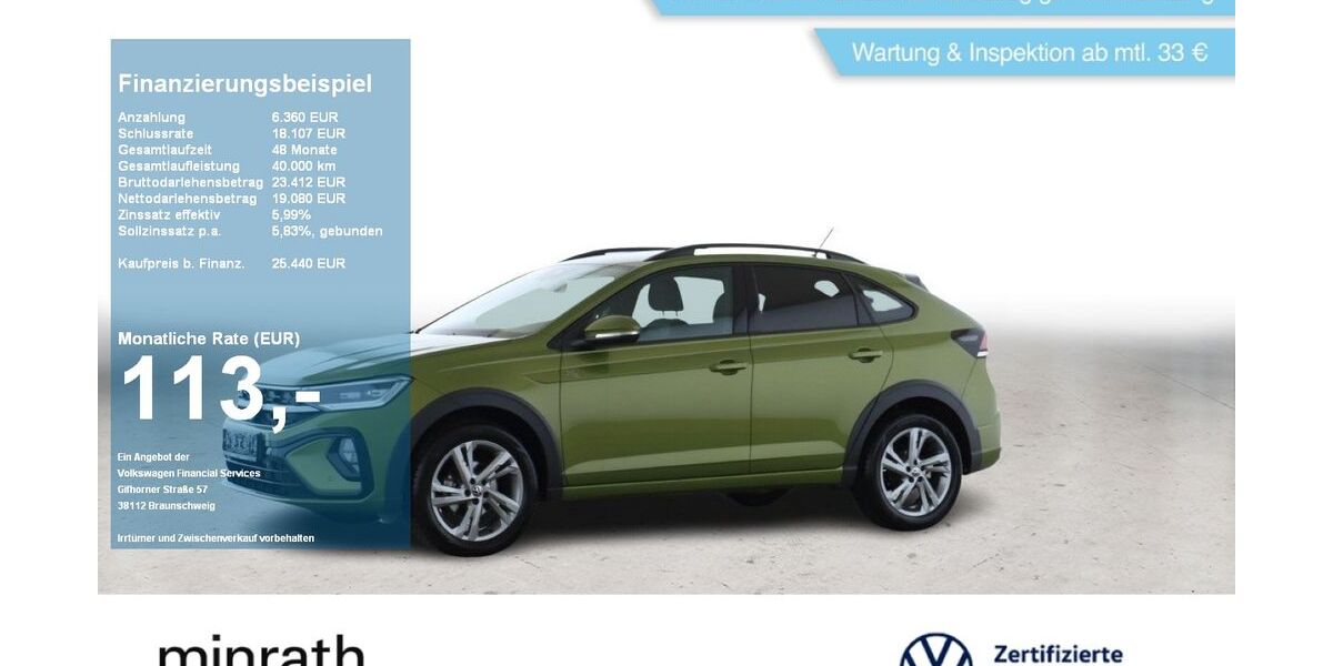 VW Taigo 11.093 km 24.190 &euro; Moers 47441