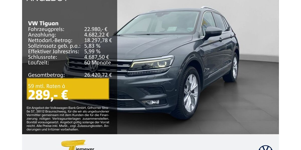 VW Tiguan 120.550 km 22.780 &euro; Bochum 44892
