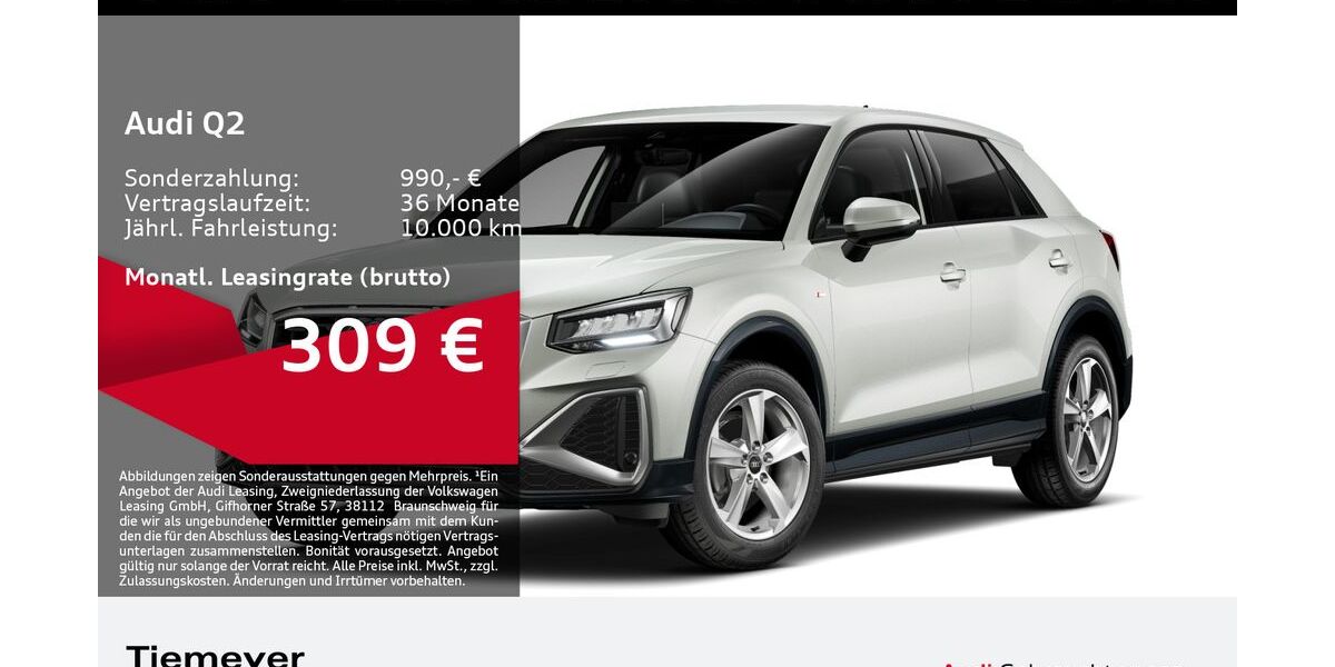 Audi Q2 1.751 km 30.820 &euro; Bochum 44809