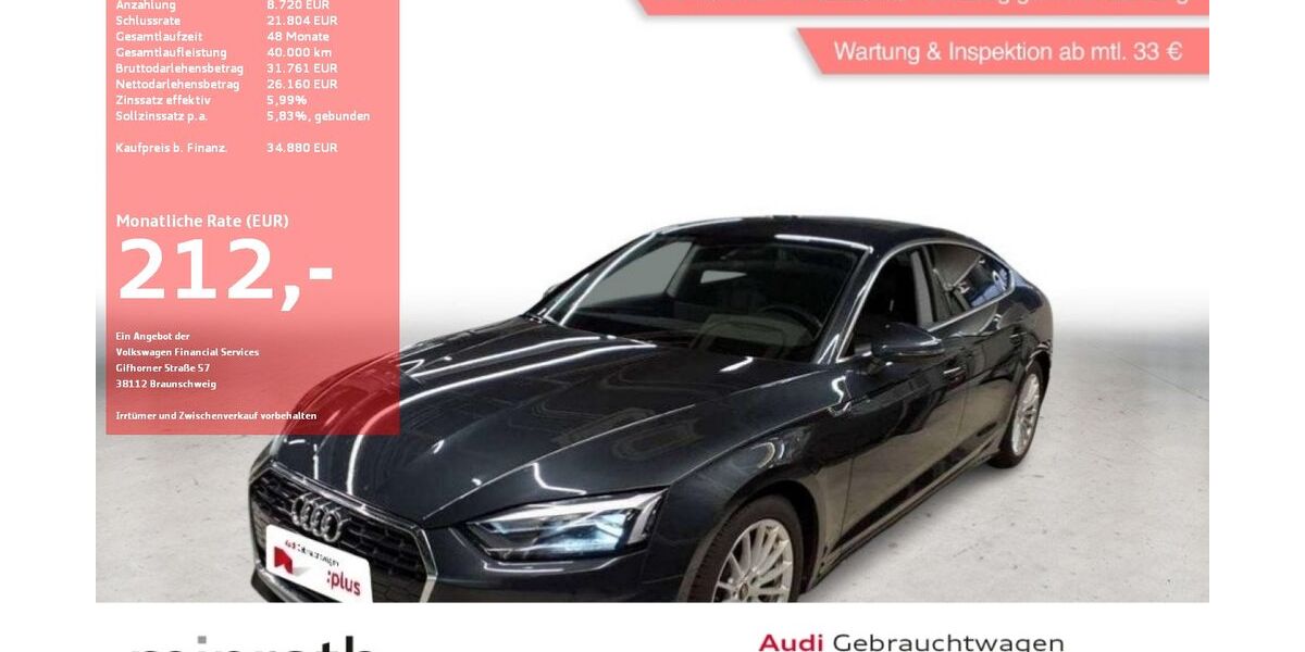 Audi A5 30.593 km 34.880 &euro; Moers-Hülsdonk 47441
